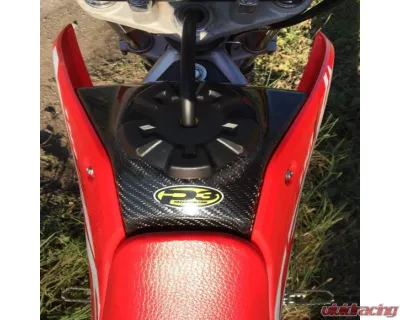 P3 Carbon Fuel Tank Cover Honda CRF110F  | CRF125F 2013-2023 - 775051