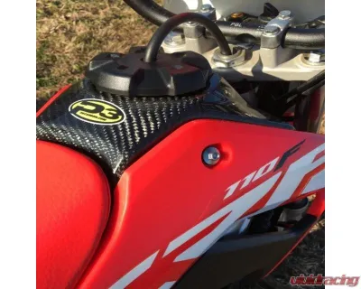 P3 Carbon Fuel Tank Cover Honda CRF110F  | CRF125F 2013-2023 - 775051
