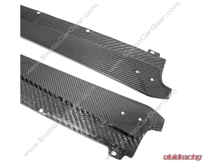 Exotic Car Gear Carbon Fiber 1-Pair OEM Side Skirts Lamborghini Aventador LP470 - ECG-LAM-AV4SS