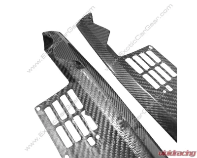 Exotic Car Gear Carbon Fiber 1-Pair OEM Side Skirts Lamborghini Aventador LP470 - ECG-LAM-AV4SS