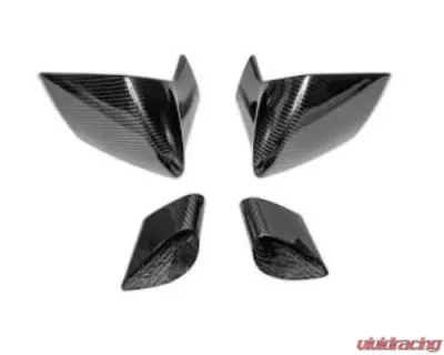 Exotic Car Gear Carbon Fiber New Style 4pc Outer Mirror Housings Lamborghini Gallardo - ECG-LAM-GASHHCN