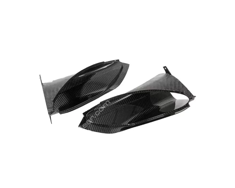 Exotic Car Gear Carbon Fiber 1-Pair OEM Brake Intake Ducts McLaren 720S - ECG-MCL-720AIV