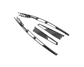 Exotic Car Gear Carbon Fiber 1-Pair OEM Engine Lid Vents McLaren 720S Coupe