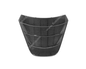 Exotic Car Gear Carbon Fiber Engine Lid Vent Panel McLaren 720S Coupe