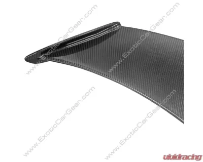 Exotic Car Gear Carbon Fiber 3pc GT Style Rear Pedestal Spoiler Porsche 718 Boxter/Cayman - ECG-POR-715GTRS