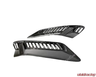Exotic Car Gear Carbon Fiber 1-Pair Front Fender Vents Corvette Z51 Stingray 17-19 - ECG-Z51-FFVS