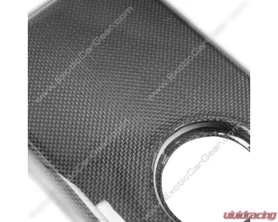 Exotic Car Gear Carbon Fiber Scuderia Style Coolant Tank Cover Ferrari F430 - ECG-FER-430CTC
