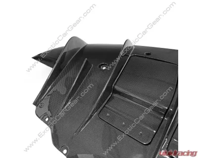 Exotic Car Gear Carbon Fiber Rear Diffuser Ferrari F8 2020+ - ECG-FER-F8DF