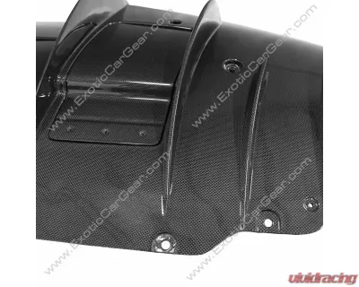 Exotic Car Gear Carbon Fiber Rear Diffuser Ferrari F8 2020+ - ECG-FER-F8DF