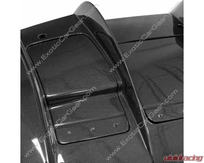 Exotic Car Gear Carbon Fiber Rear Diffuser Ferrari F8 2020+ - ECG-FER-F8DF