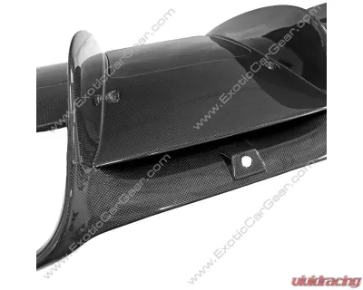 Exotic Car Gear Carbon Fiber Rear Diffuser Ferrari F8 2020+ - ECG-FER-F8DF