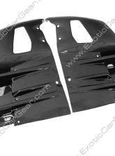 Exotic Car Gear Carbon Fiber Rear Diffuser Covers Ferrari F12 Berlinetta 2013+                                     - ECG-FER-F12RDPC - Image 2
