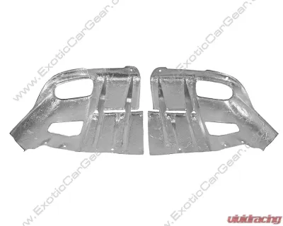 Exotic Car Gear Carbon Fiber Rear Diffuser Covers Ferrari F12 Berlinetta 2013+ - ECG-FER-F12RDPC