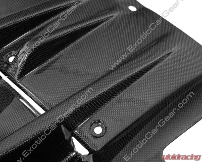 Exotic Car Gear Carbon Fiber Rear Diffuser Covers Ferrari F12 Berlinetta 2013+ - ECG-FER-F12RDPC