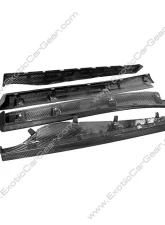 Exotic Car Gear 4-Piece Carbon Fiber Side Skirts McLaren 570S | 570GT | 540C 2015-2021                                     - ECG-MCL-570GTSS - Image 2