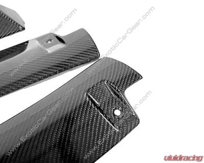 Exotic Car Gear 4-Piece Carbon Fiber Side Skirts McLaren 570S | 570GT | 540C 2015-2021 - ECG-MCL-570GTSS
