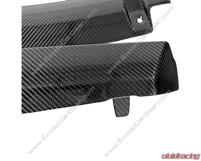 Exotic Car Gear 4-Piece Carbon Fiber Side Skirts McLaren 570S | 570GT | 540C 2015-2021 - ECG-MCL-570GTSS