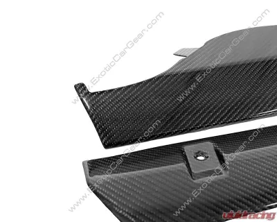 Exotic Car Gear 4-Piece Carbon Fiber Side Skirts McLaren 570S | 570GT | 540C 2015-2021 - ECG-MCL-570GTSS