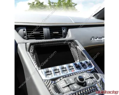 Exotic Car Gear Inner & Outer Navigation Screen Panels for Lamborghini Aventador LP-700 2012-2022 - ECG-LAM-AVNPT2