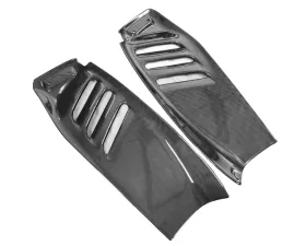 Exotic Car Gear Carbon Fiber Rear Engine Vents