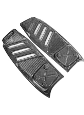 Exotic Car Gear Carbon Fiber Rear Engine Vents                                     - ECG-FER-F8SREV - Image 3