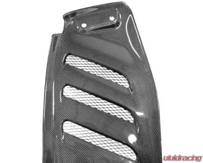 Exotic Car Gear Carbon Fiber Rear Engine Vents - ECG-FER-F8SREV