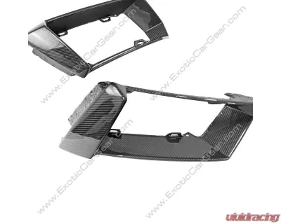 Exotic Car Gear Front Bumper Air Intake Finishers - ECG-LAM-AVFBF