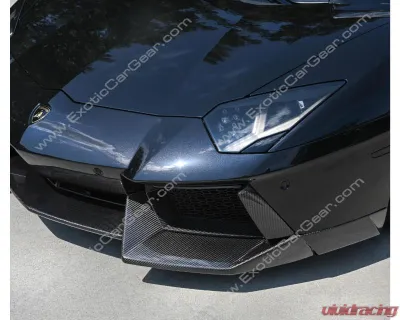 Exotic Car Gear Front Bumper Air Intake Finishers - ECG-LAM-AVFBF