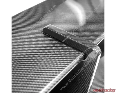 Exotic Car Gear SV Style Rear Spoiler Assembly - ECG-LAM-AVSSV
