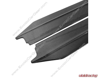 Exotic Car Gear Side Skirts for Lamborghini Huracan LP-610-4 | LP 580-2 2014-2019 - ECG-LAM-HUSS-2X
