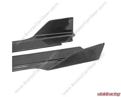 Exotic Car Gear Side Skirts for Lamborghini Huracan LP-610-4 | LP 580-2 2014-2019 - ECG-LAM-HUSS-2X