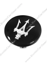 Exotic Car Gear Gloss Black Center Wheel Caps                                     - ECG-MAS-CWC - Image 2