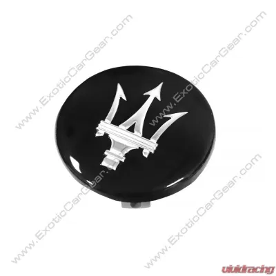 Exotic Car Gear Gloss Black Center Wheel Caps - ECG-MAS-CWC