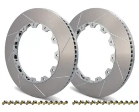 Girodisc Rear Rotor Rings for Lamborghini Huracan Super Trofeo 2015-2019, Includes Hardware