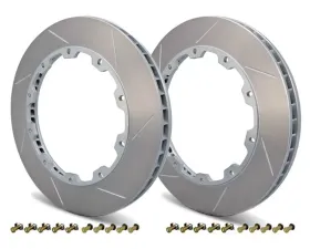 Girodisc Rear Rotor Rings for Tesla Model S | X | S Plaid (2012-2023) - Pair with Hardware