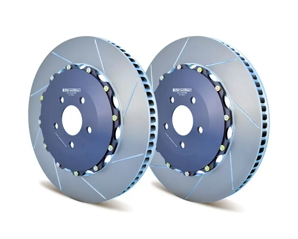 GiroDisc 2-Piece Centerlock Front Iron Rotor Conversion Lamborghini Huracan - A1-205