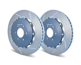 Girodisc 2-Piece Rear Rotors for Dodge Viper A2-006, 2003-2010, High-Performance Steel
