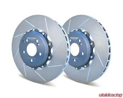 Girodisc 2-Piece Rear Rotors for Mercedes-Benz SLK55 AMG R172, A45 AMG, CLA45 AMG, GLA45 AMG - A2-044