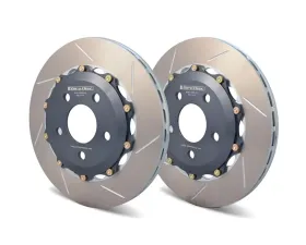 Girodisc 2-Piece Rear Rotors for Audi S4 B5 B6 B7, A2-143, High-Performance Design
