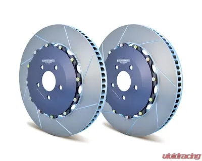 Girodisc 2-Piece Rear Rotors for Chevrolet C7 Z06, A2-145, High-Performance Design - A2-145