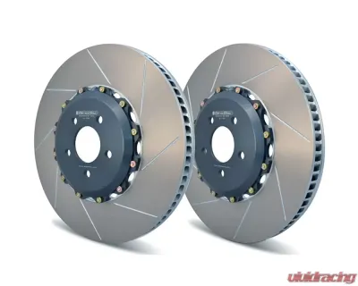 Girodisc 2-Piece Rear Rotors for 2015-2020 Ford Shelby GT350, A2-162, Lightweight Design - A2-162