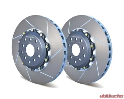 Girodisc 2-Piece Rear Rotors for Subaru WRX | STi 2018-2021, A2-185, High-Performance Design - A2-185