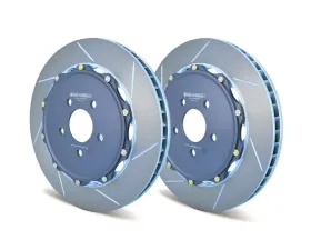 Girodisc 2-Piece Rear Iron Rotors Conversion for Lamborghini Huracan A2-205, 2015-2023