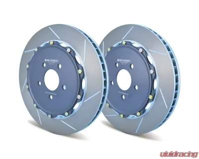 Girodisc 2-Piece Rear Iron Rotors Conversion for Lamborghini Huracan A2-205, 2015-2023 - A2-205