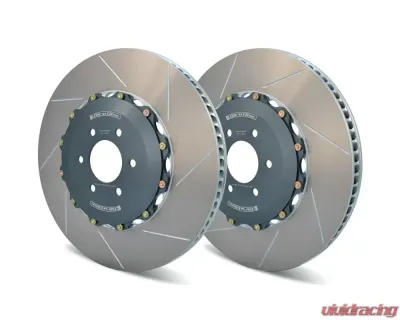 Girodisc 2-Piece Rear Rotors for BMW F87 M2 | M2 CS 2016-2021, A2-220, High-Performance Design - A2-220