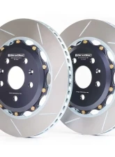Girodisc 2-Piece Rear Rotors for Chevrolet C8 Corvette Z51 2020-2024, A2-242                                     - A2-242 - Image 2