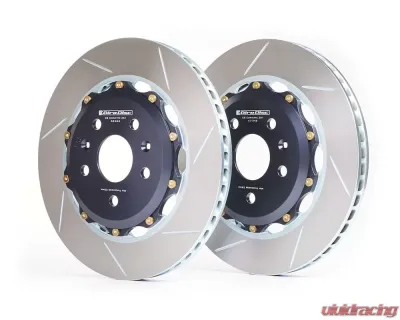 Girodisc 2-Piece Rear Rotors for Chevrolet C8 Corvette Z51 2020-2024, A2-242 - A2-242