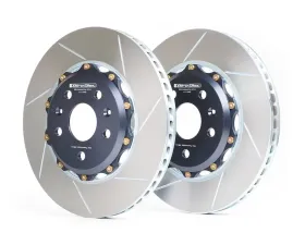 Girodisc 2-Piece Rear Rotors A2-250 for Porsche GT2 RS Clubsport, High-Performance Design
