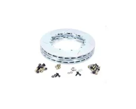 Girodisc 2 Piece Front Rotor Ring Replacements for Ferrari Daytona D1-037, 2008-2013