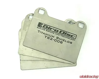 Girodisc Rear Ti Shims for Mitsubishi Lancer Evo 6-9, Evo X, Subaru WRX STI 2004-2020 - TS-0961-4